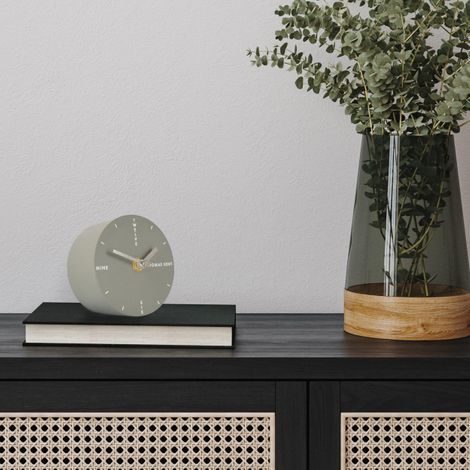 Thomas Kent 4'' Portobello Mantel Clock, Moon