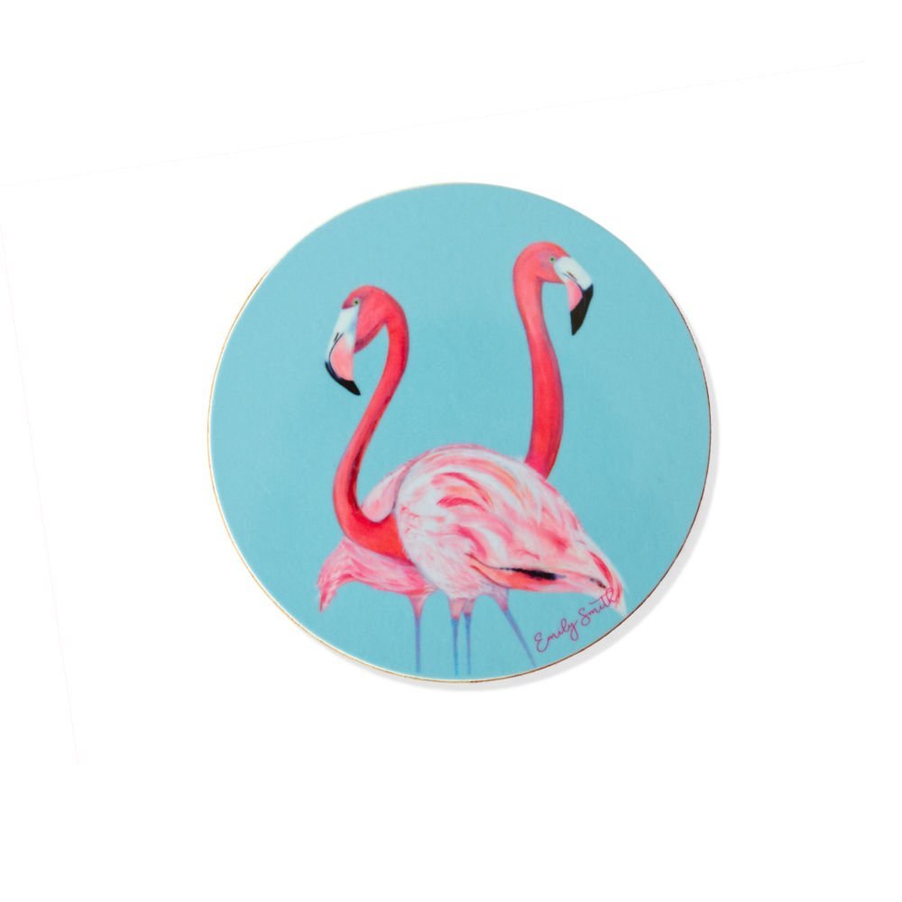 Flossy & Amber Round Coaster