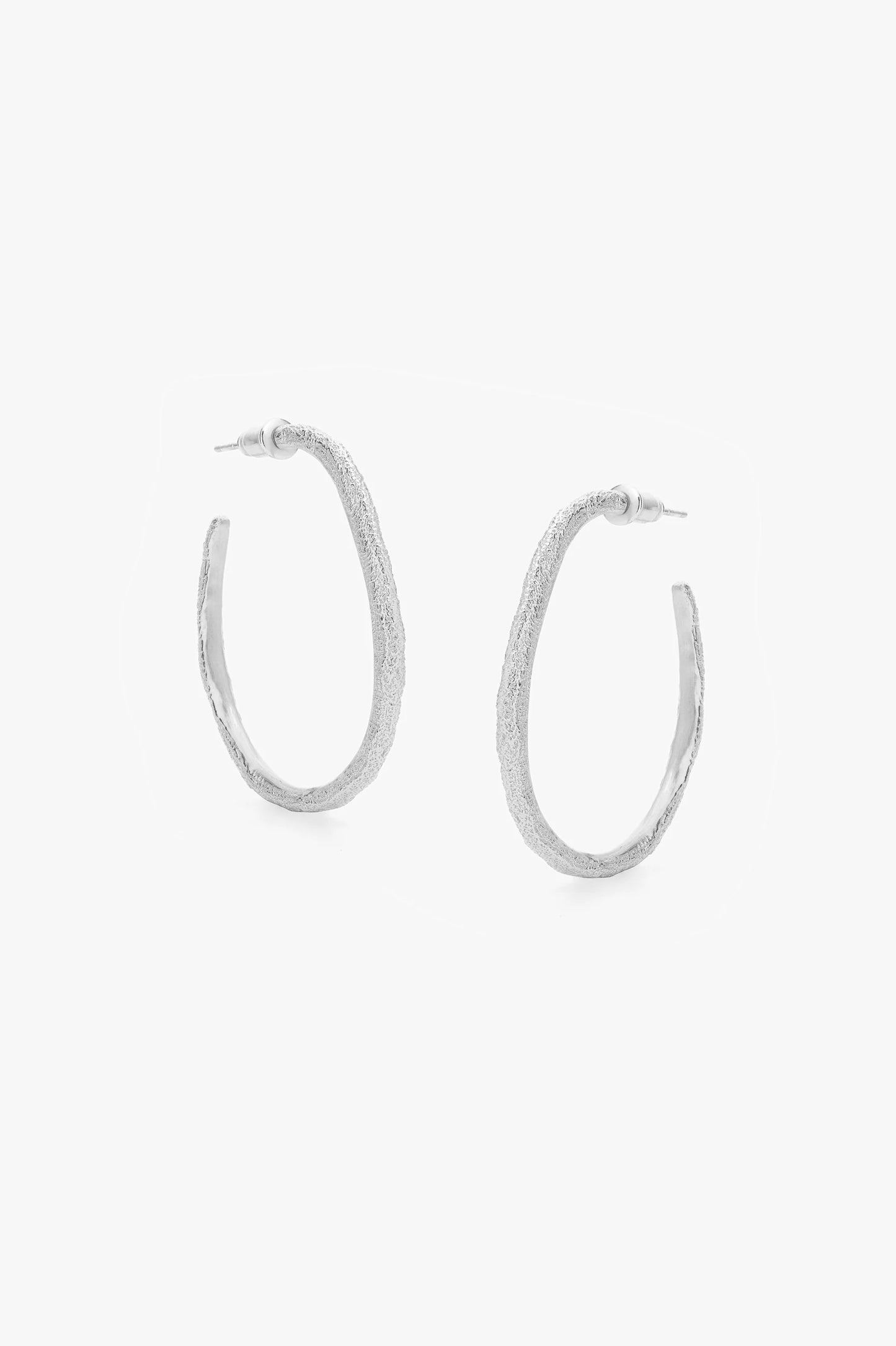 Hour Earrings Silver Plated
