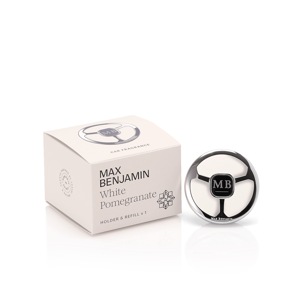 Car Fragrance Kit, White Pomegranate