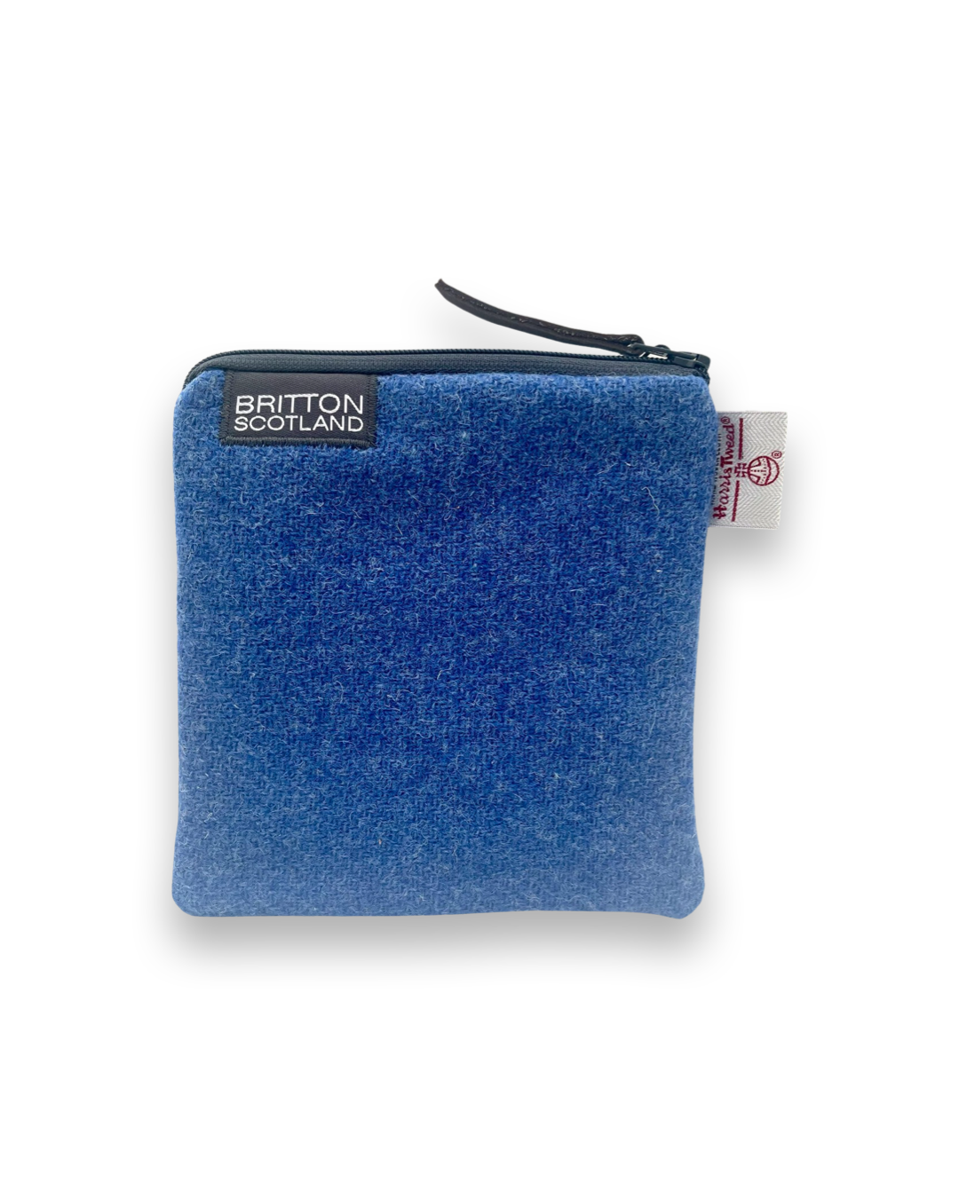 Harris Tweed Light Blue Large Purse