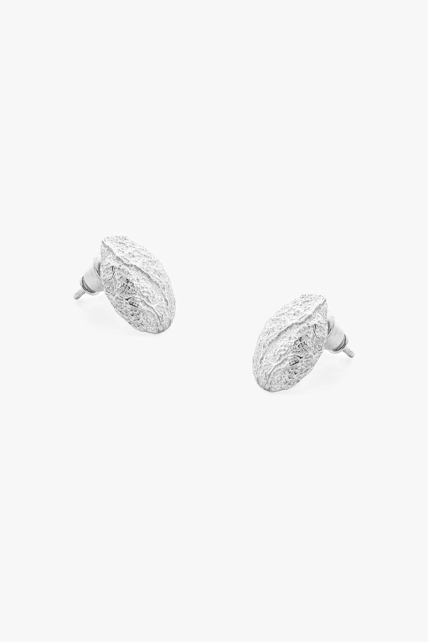 Still Earrings, Silver