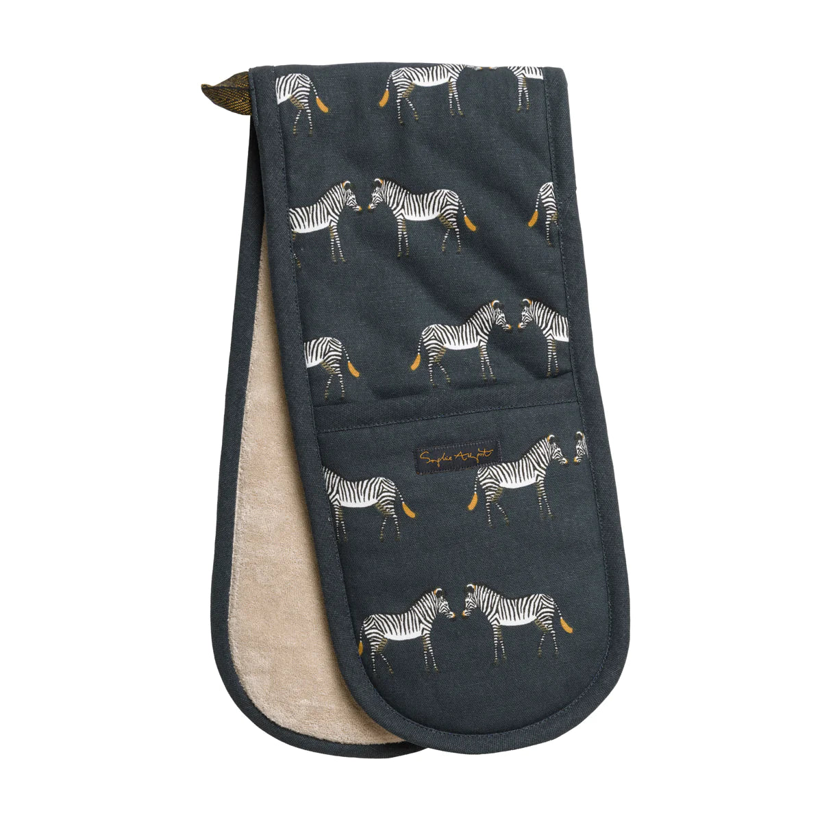 Double Oven Glove - ZSL - Zebra