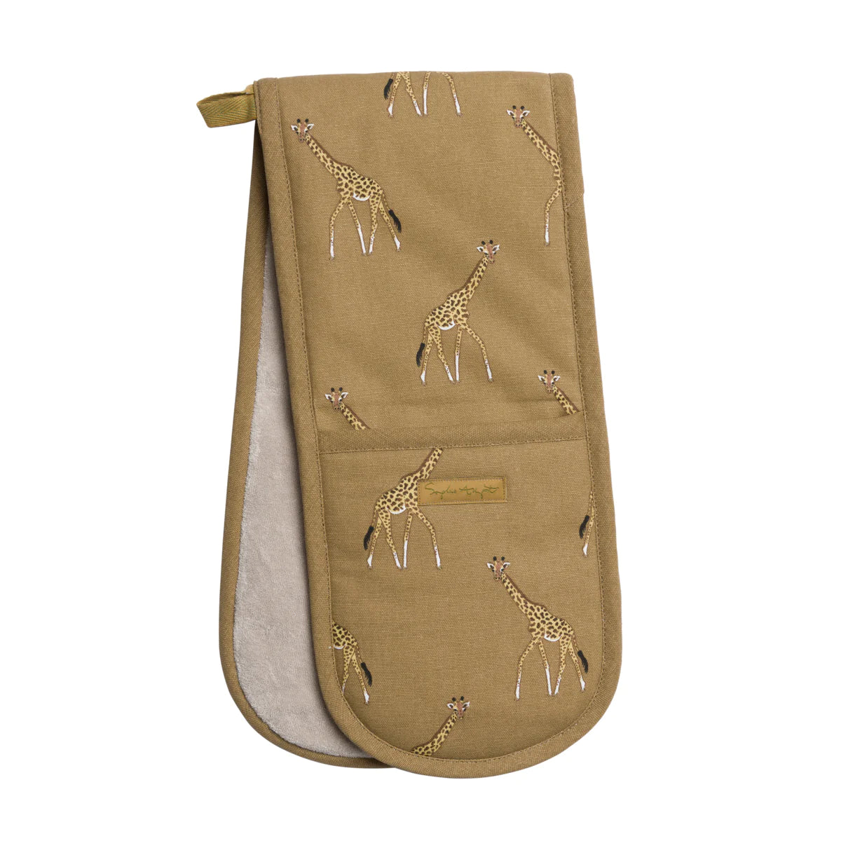 Double Oven Glove - ZSL - Giraffe