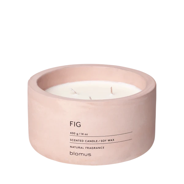 3 Wick Scented Concrete Candle