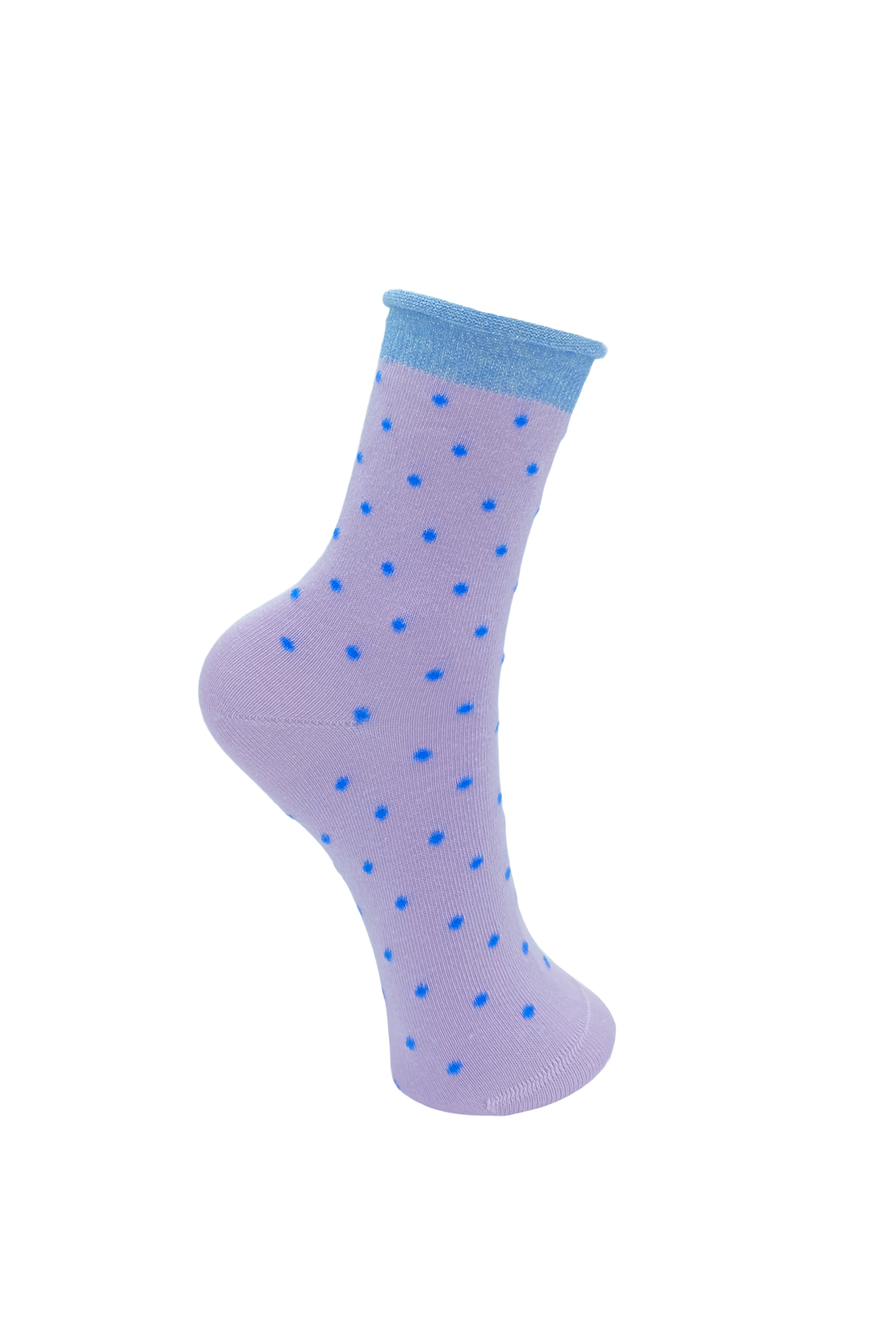 JO dotted sock, violet