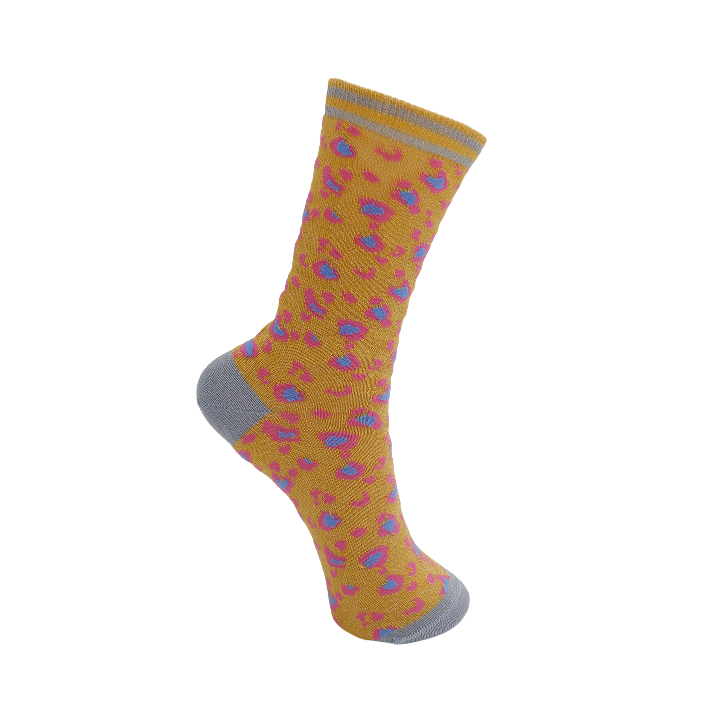 Leo sock, yellow gold