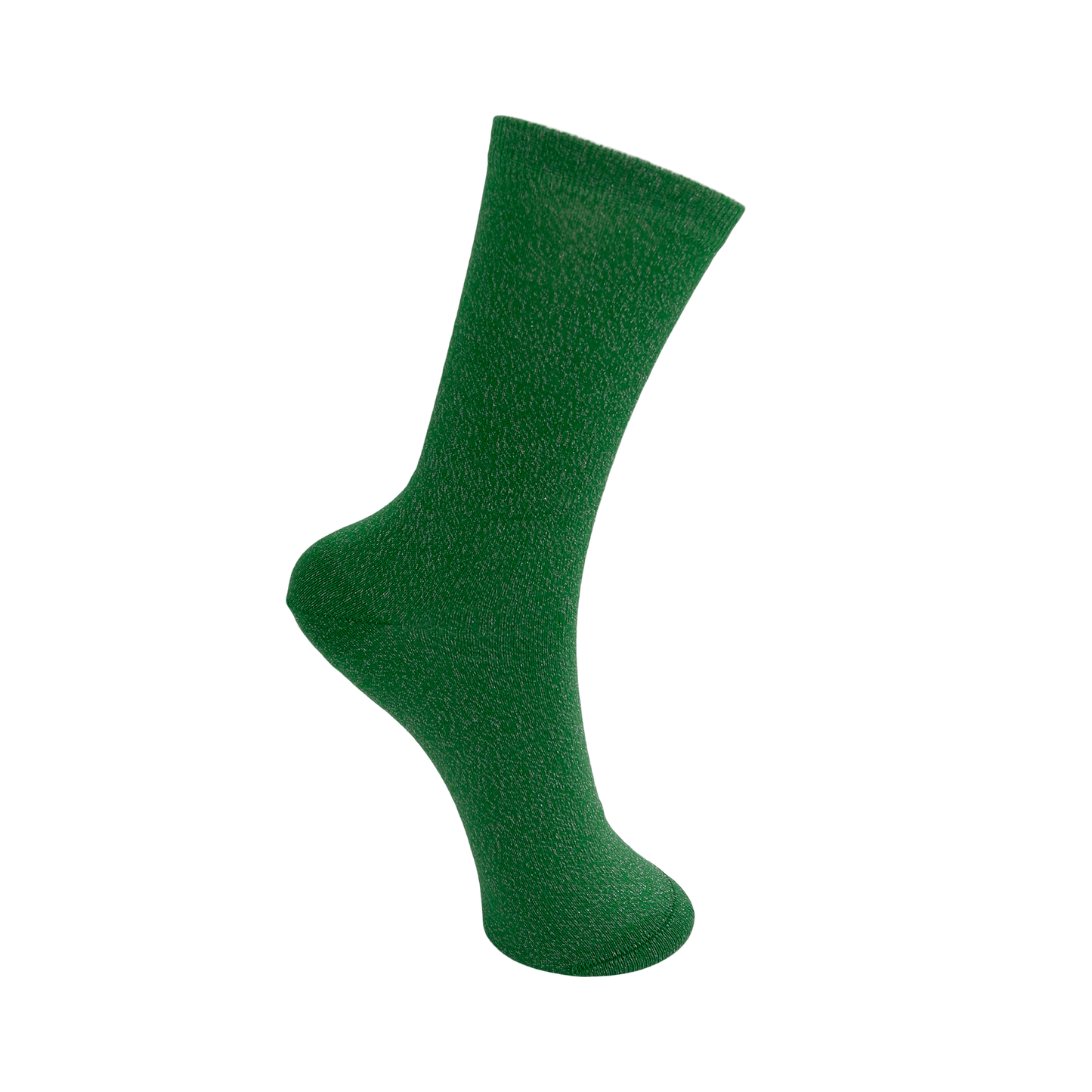 Glitter Lurex Socks, Grass