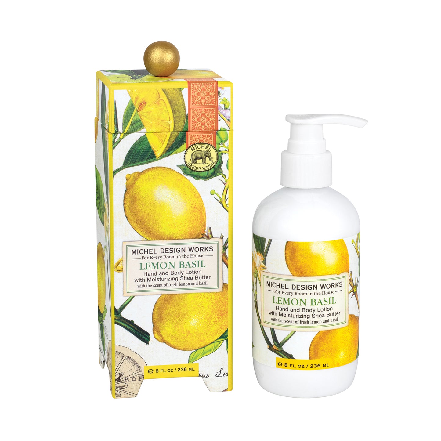 Hand & Body Lotion, Lemon Basil