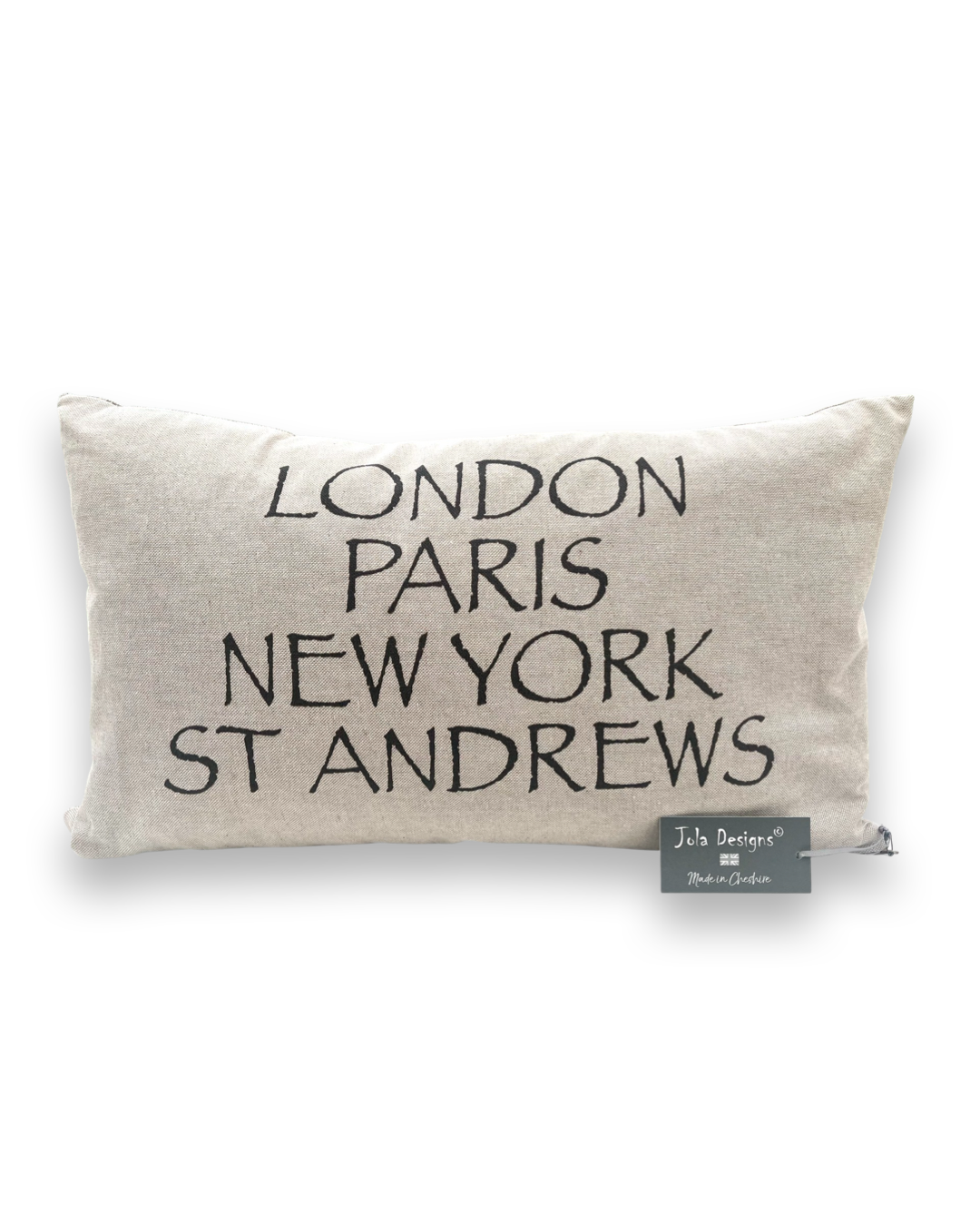 Bespoke London, Paris, New York, St Andrews Cushions