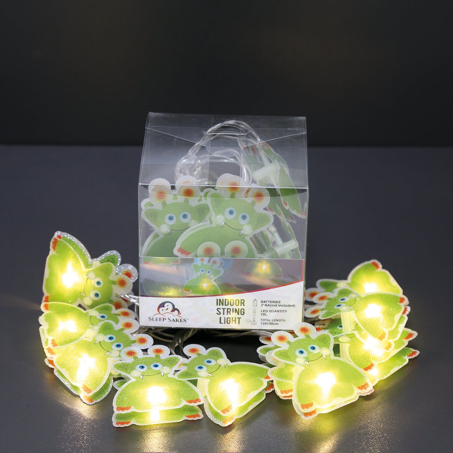 10 String Lights, Monster, Lion or Elephant