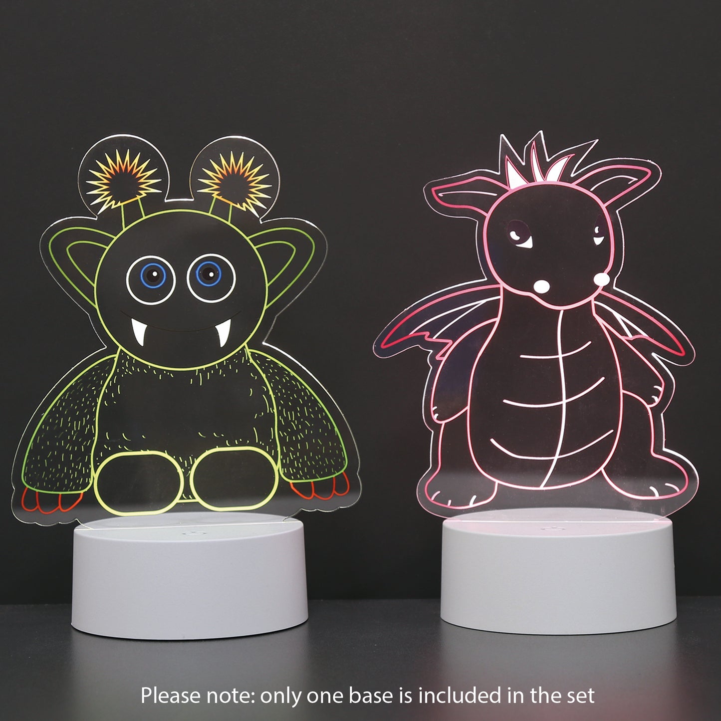 2 in1 Lamp Monster & Dragon