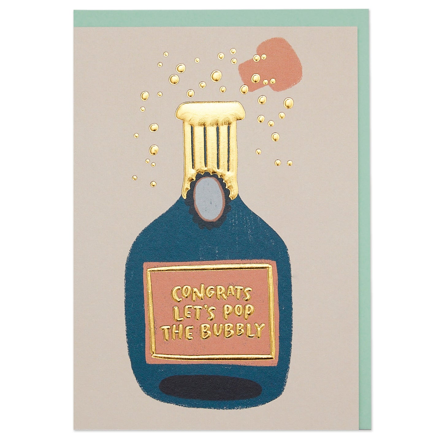 Pop the Bubbly Card
