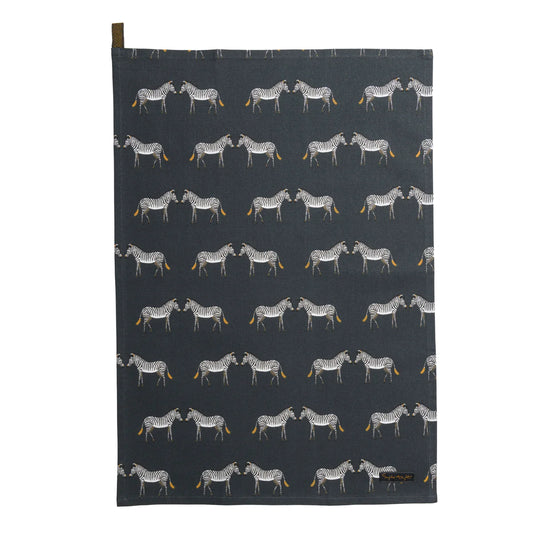 Tea Towel - ZSL - Zebra