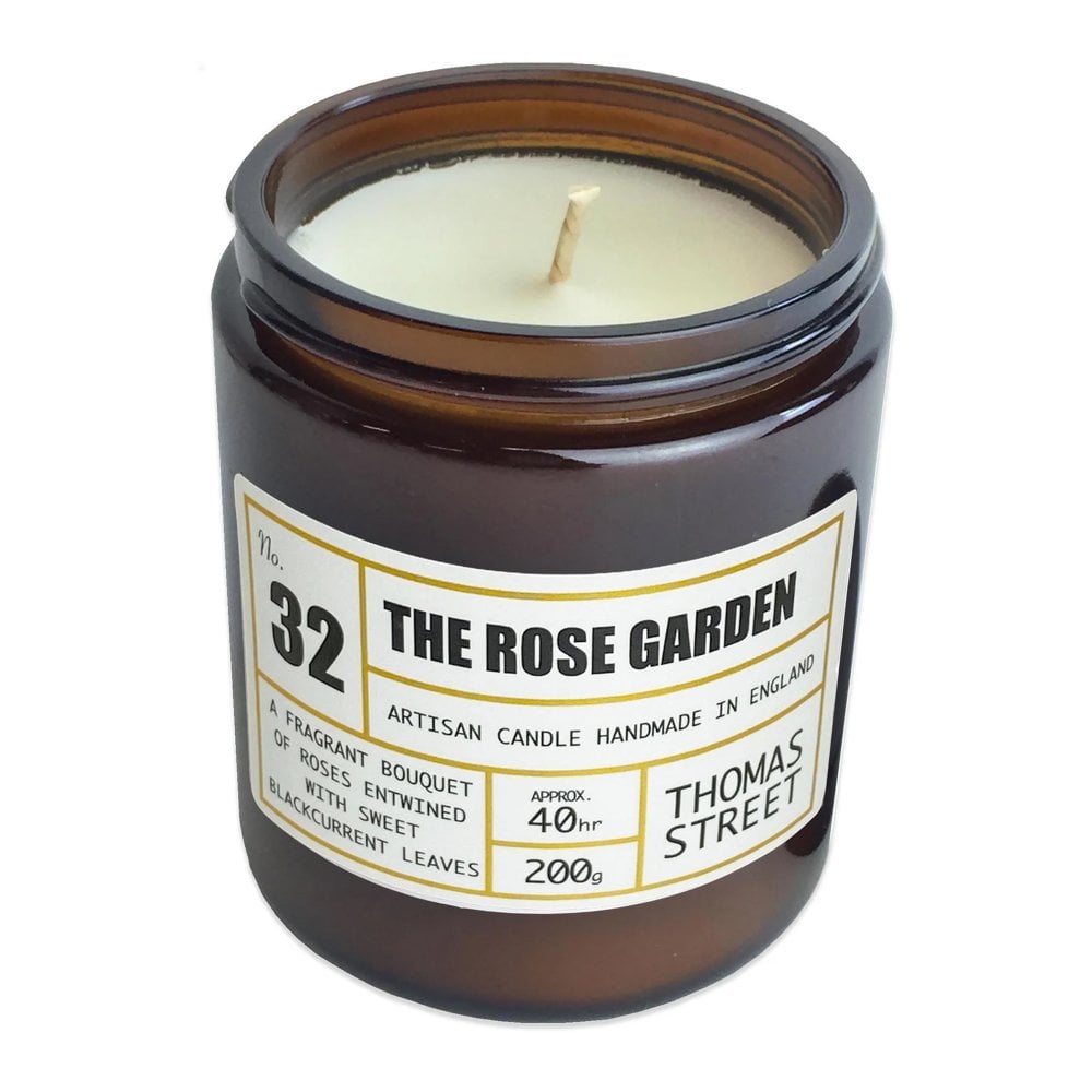 Apothecary, The Rose Garden 200g Glass Candle