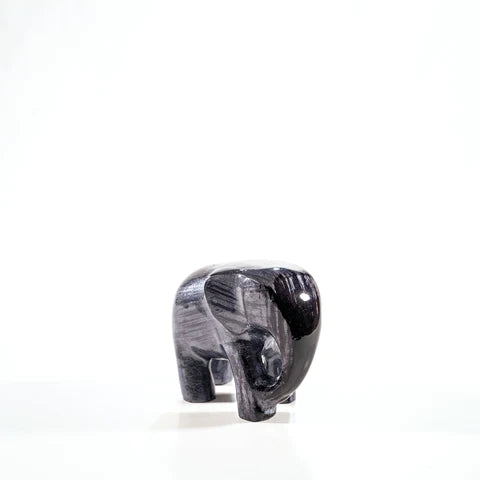 Elephant Brushed Black, Medium 7 cm
