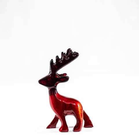 Stag Brushed Red,  Medium 11cm