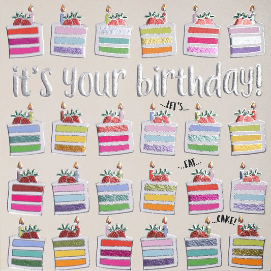 HB RAINBOW CAKE