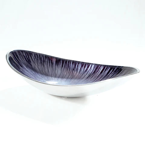 Brushed Boat Bowl 27 cm