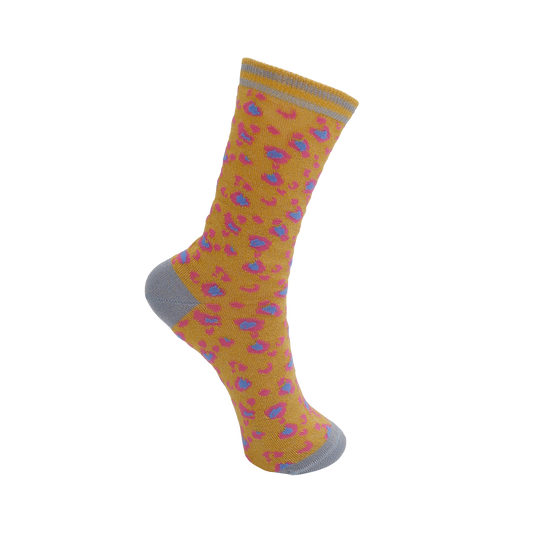 Leo sock, yellow gold