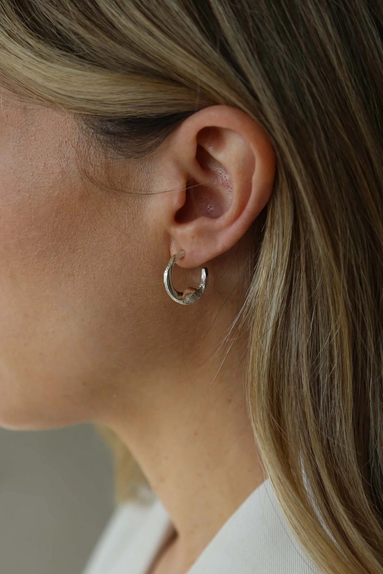 Coastline Earrings silver