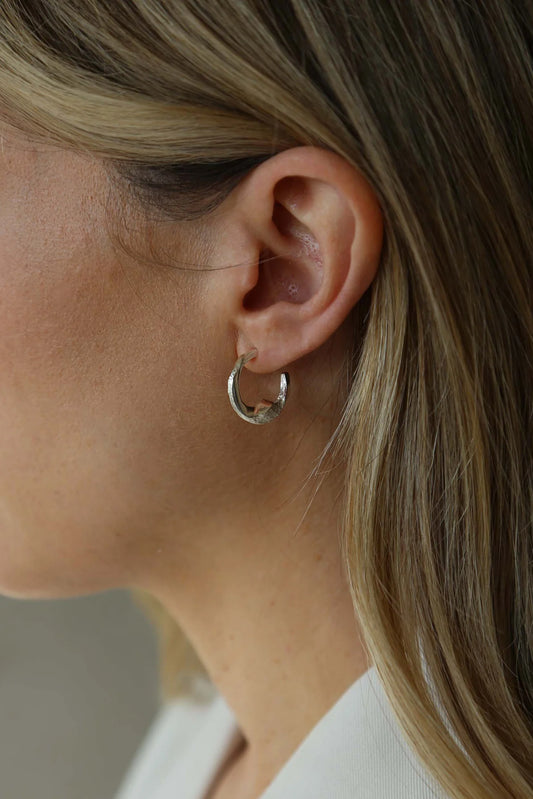 Coastline Earrings silver