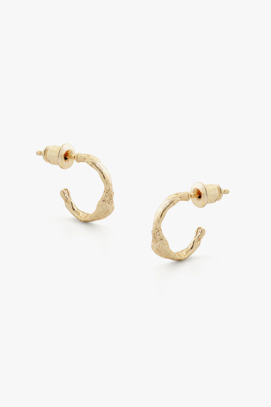 Fern Earrings Gold