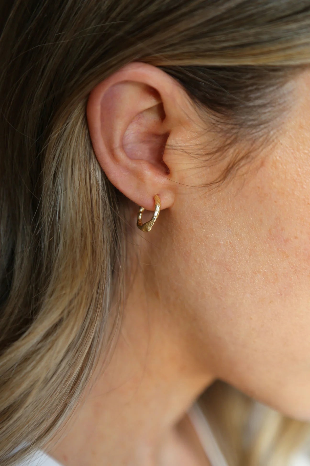 Fern Earrings Gold