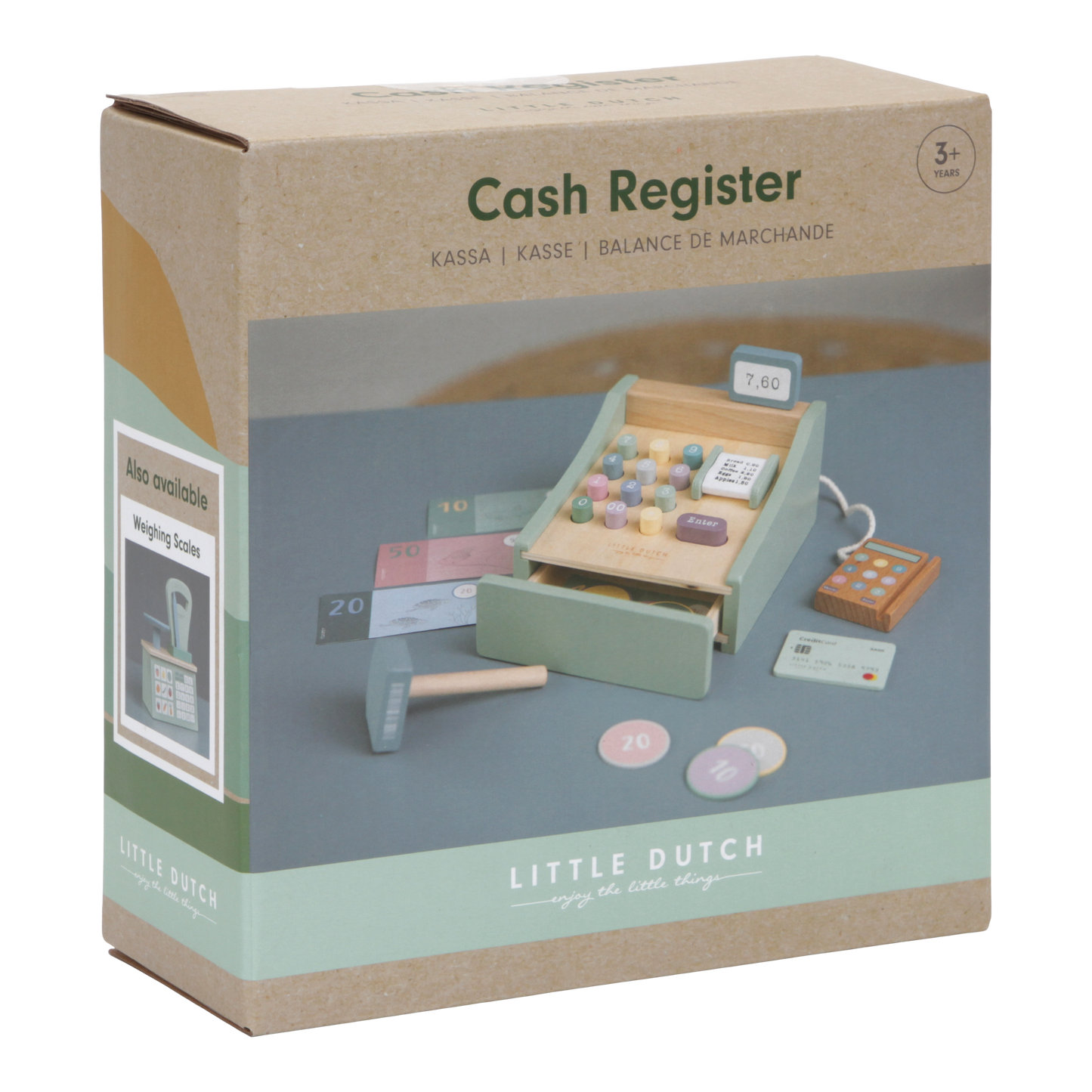 Little Dutch Wooden Toy Cash Register