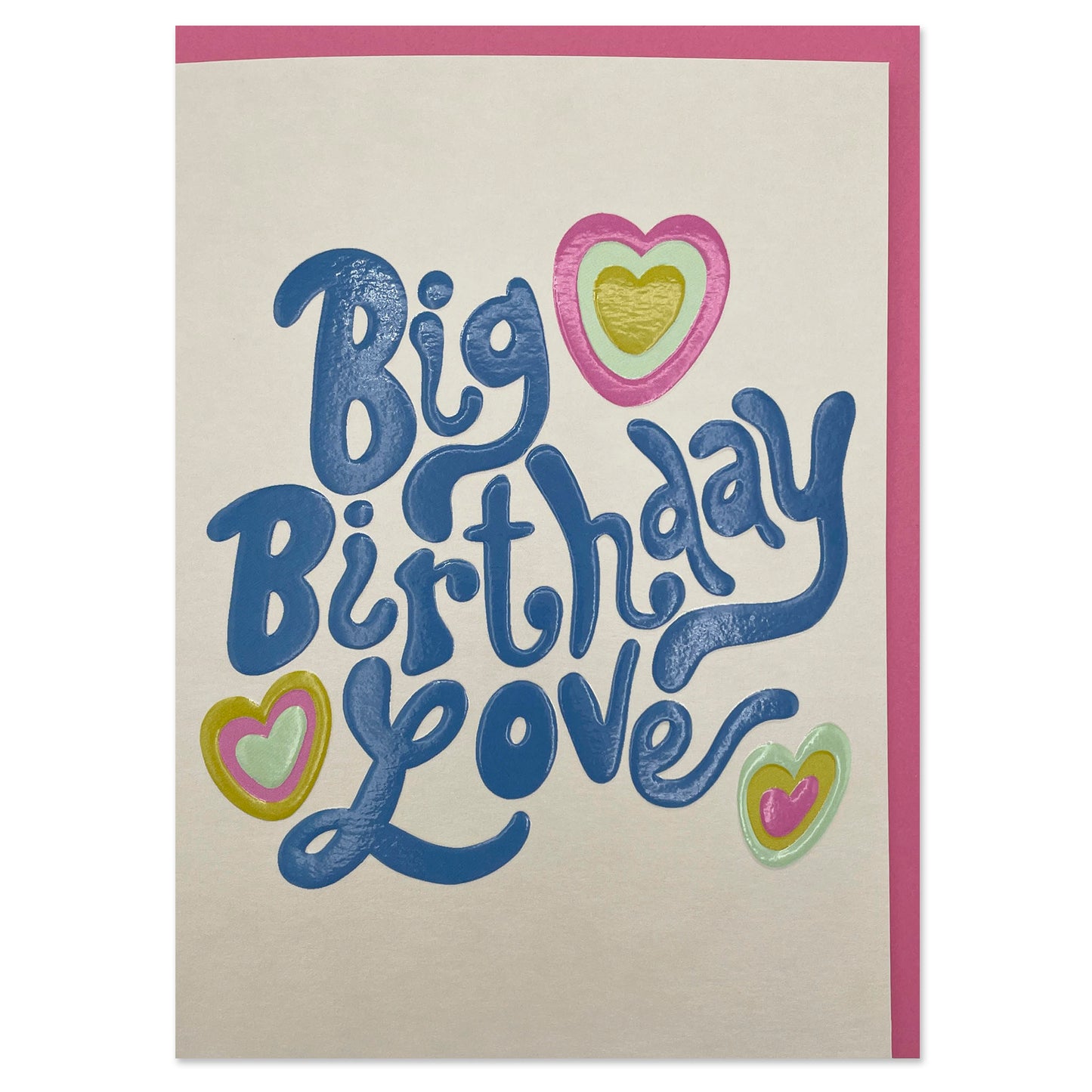Big Birthday Love Greeting Card