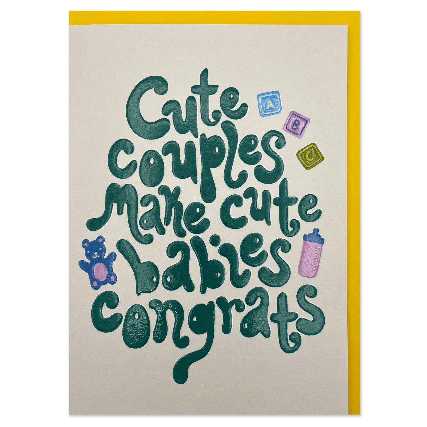 Cute Babies Greeting Card