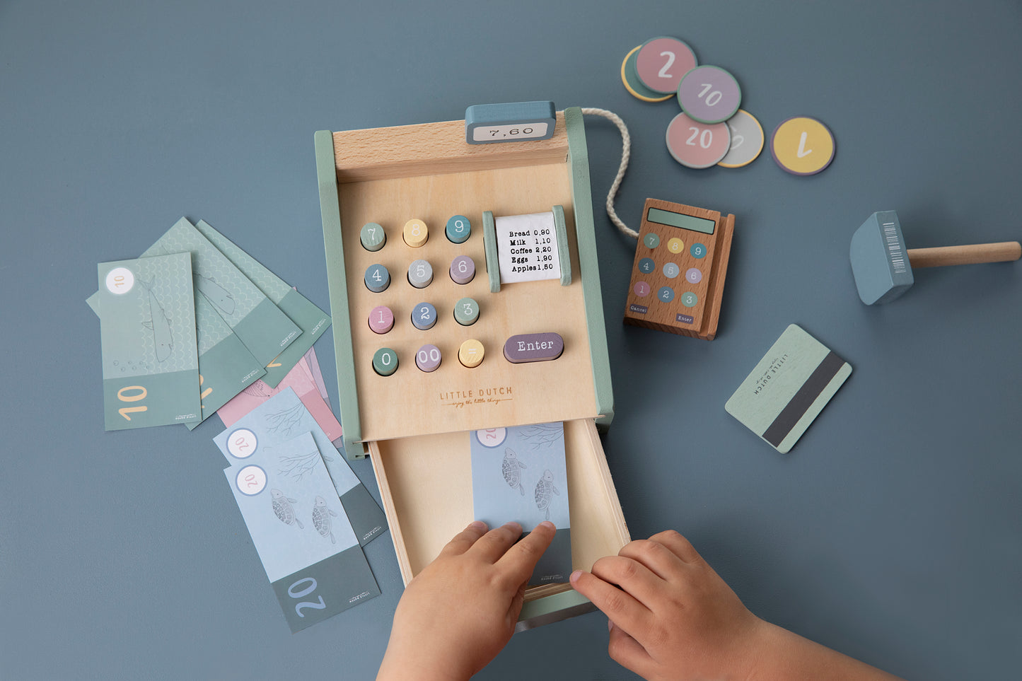 Little Dutch Wooden Toy Cash Register